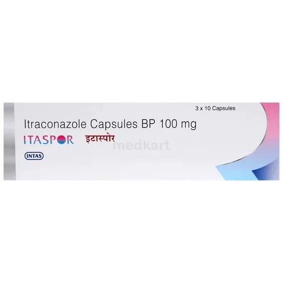 itaspor 100mg capsule 10's